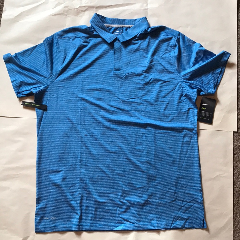 Nike Dry Control Striped Polo